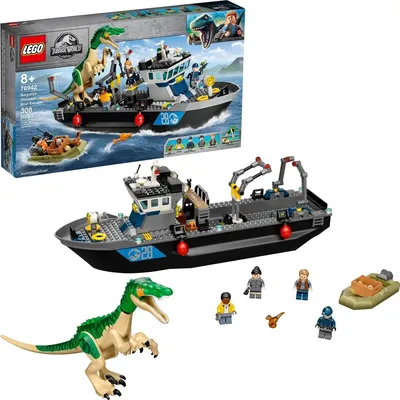 Купить журнал Lego Jurassic World Приключения с динозаврами
