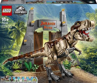 76940 LEGO® Jurassic World Выставка скелета тираннозавра цена | 220.lv