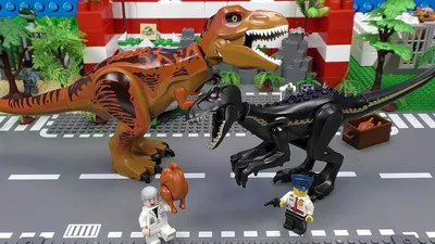 LEGO Мультики про Динозавров | ЛЕГО Мир Юрского Периода - YouTube