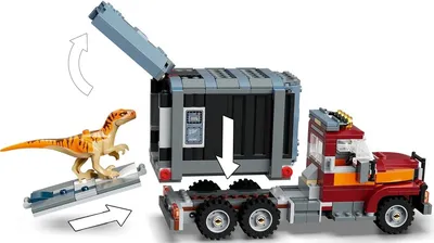 Купить Конструктор Побег динозавра барионикса на лодке LEGO Jurassic World  76942 ➜ Курьерская доставка по Одессе. ➜ Доставка по Украине. ☎ 0 (800)  330-070, (099) 33-507-12