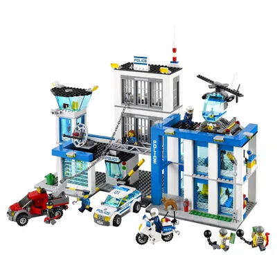 Купить конструктор LEGO City Police Полицейский участок (60047), цены на  Мегамаркет | Артикул: 100000075774