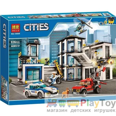 Конструктор LEGO City 7498 Полицейский участок, 783 дет. — купить в  интернет-магазине по низкой цене на Яндекс Маркете