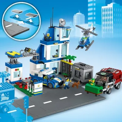 Конструктор Lego City Полицейский участок (60246) купить в интернет  магазине с доставкой по Украине | MYplay