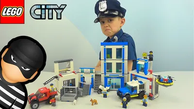 Конструктор аналог Lego Сити 60141 Новый Полицейский Участок купить в  интернет-магазине Go-Brick.ru