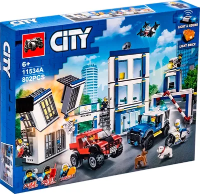 Конструктор LEGO City 60246 Полицейский участок купить в Москве в  интернет-магазине LEMI KIDS