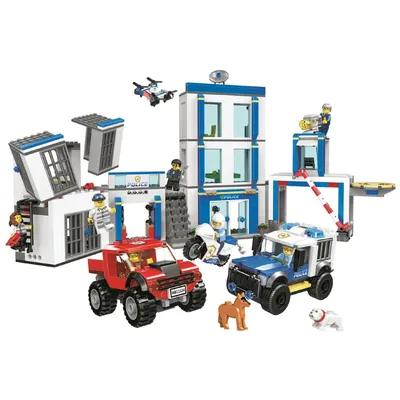 Магазин LEGO | Полицейский участок и вертолёт