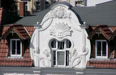 Лепнина на фасаде дома как декоративный элемент | LepART