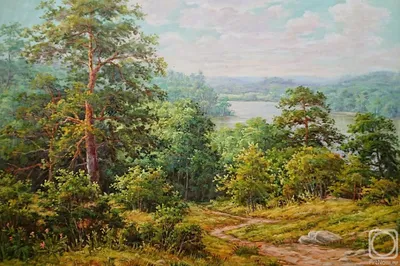 Иван Иванович Шишкин - Лесной пейзаж, 1879: Описание произведения | Артхив