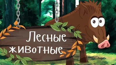 мультфильм \"Лес лесные животные\" с милыми младенцами. лесные дикие животные  родственные животные животные животные животные животн Иллюстрация штока -  иллюстрации насчитывающей млекопитающее, карточка: 234440560