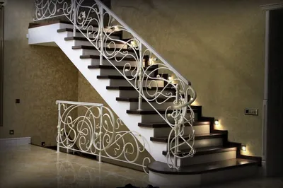 Кованые лестницы и перила как современный дизайн
