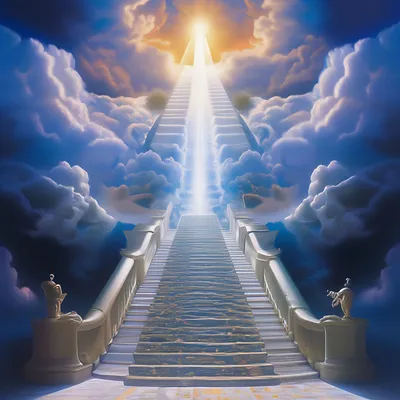 Лестница в небеса» — создано в Шедевруме