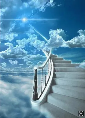 Вятские картины на холсте \"Лестница, небеса, стрелка, облака, направление\"  на подрамнике / декор для дома / интерьер / на стену | AliExpress