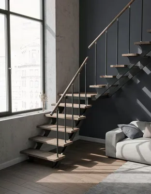 Какая деревянная лестница для дома лучше: открытая или закрытая | WoodNeva