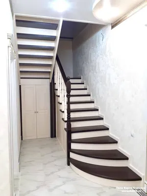 Изображение: Лестница на второй этаж - как выбрать правильный стиль и материал