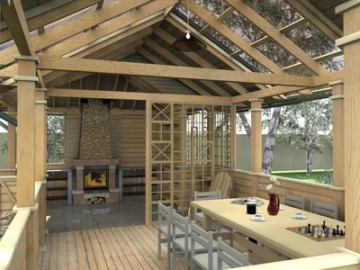 Летняя кухня – идеальное решение для загородной дачи | СК «Стройудача»