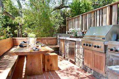 Как обустроить летнюю кухню для шашлыков с друзьями и завтраков на свежем  воздухе — последние Новости на Realt