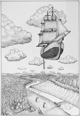 Книга Добрая книга Летучий корабль. Иллюстрации Рональда Хойнинка купить по  цене 532 ₽ в интернет-магазине Детский мир