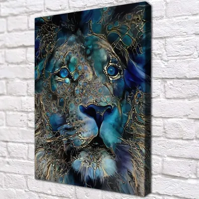 Купить плакат Лев (Lion) от 290 руб. в арт-галерее DasArt