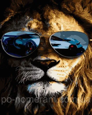 портрет льва в солнечных очках на фоне тропического пляжа. создан. Стоковое  Изображение - изображение насчитывающей сильно, намордник: 268006821