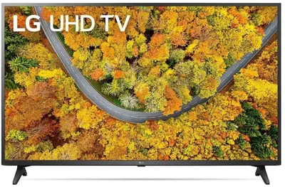 Отзывы на 55\" Телевизор LG 55UP75006LF, 4K Ultra HD, черный, СМАРТ ТВ,  WebOS в интернет-магазине СИТИЛИНК (1493999)