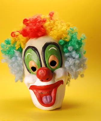 Раскраски клоуна, Раскраска Нарисуй Лицо Клоуна клоун.
