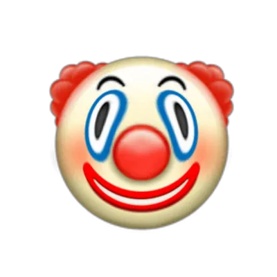 Трафарет лица клоуна - 47 фото