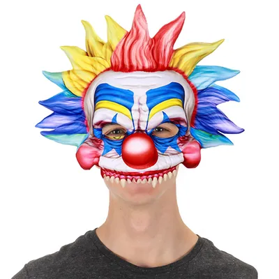 Клоунское лицо в PNG формате