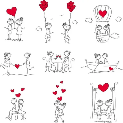 Простой рисунок любовь (25 фото) » Рисунки для срисовки и не только