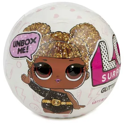 LOL Кукла-сюрприз Блестящие в шарике - купить с доставкой по выгодным ценам  в интернет-магазине OZON (166397151)
