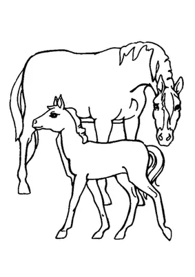 Раскраски, Раскраска лошадь, Домашние животные Лошадь, Лошадка качалка,  Силуэты лошади и жеребенка, Контур лошади, Шериф с лошадкой, Лабиринт для  детей, лабиринт внутри лошадь.