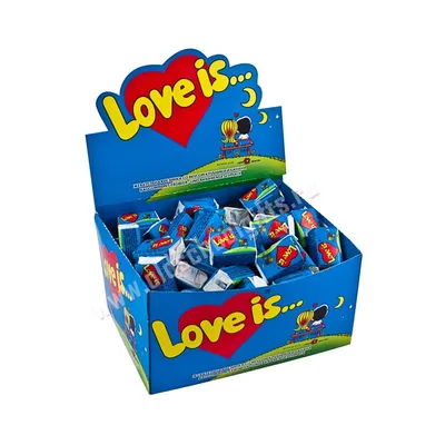 Жвачка Love Is (100 шт.) купить по цене 650 руб. в интернет-магазине Мистер  Гик