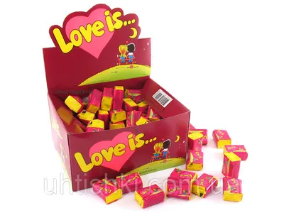 Жвачка Love is Апельсин-Ананас - 1 шт (ID#1656726283), цена: 5 ₴, купить на  Prom.ua