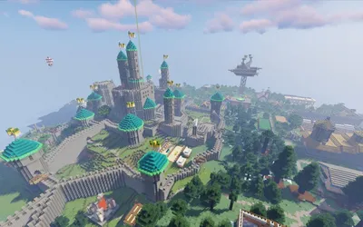 Самые невероятные постройки в Minecraft — огромные замки, города, деревни и  даже мемы | Анимешник в Minecraft | Дзен