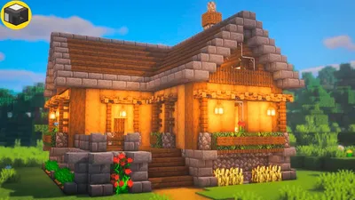 Как Построить Красивый дом в Майнкрафте 3 Этажа | Майнкрафт Постройки -  YouTube
