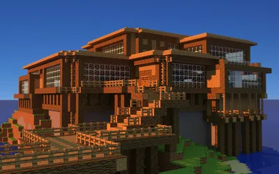 Топ-6 идей деревенского дома для Minecraft