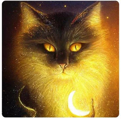 Лунный кот» — создано в Шедевруме