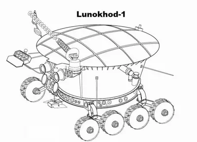 Раскраски Луноход (38 шт.) - скачать или распечатать бесплатно #8008
