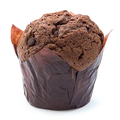 Маффин Шоколадный с кусочками шоколада (90г х 45 шт) зам. - купить оптом в  Москве