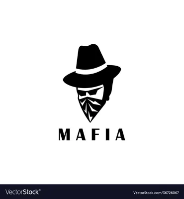 Mafia Character Logo Design vector illustration 5183083 Vector Art at  Vecteezy