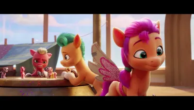 Май Литл Пони (My Little Pony) Развивающая книжка с многоразовыми  наклейками и постером Санни Мой маленький пони Movie А5 Mini - Акушерство.Ru