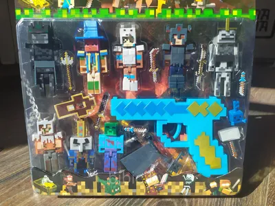 Набор фигурок Майнкрафт Minecraft герои человечки для конструктора аналог  лего my world серия (ID#167621387), цена: 52 руб., купить на Deal.by