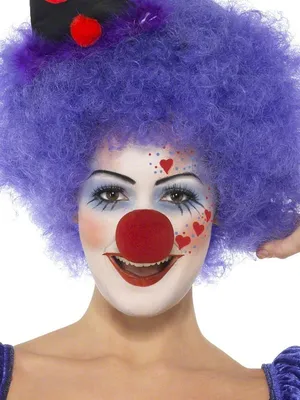 Скачайте забавную картинку клоуна с макияжем