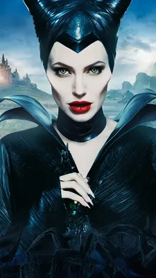 Картинка Малефисента (фильм) Angelina Jolie Девушки Фильмы 1080x1920