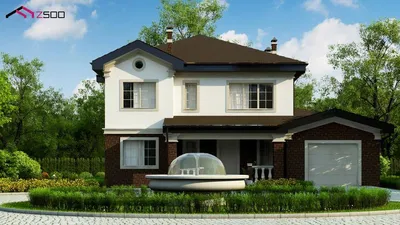Обзор современного каркасного загородного дома 160 м2, дизайн-проект частного  дома - YouTube