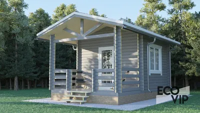 Строительство маленьких домов из дерева в Московской области - купить  маленький деревянный дом в Подмосковье проекты и цены