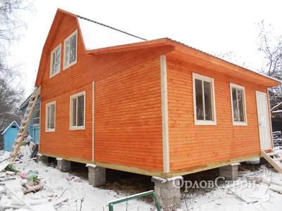 Мини дом 8х5 МД-8 40 м2 одноэтажный заказать по цене от 1262647 рублей в  Санкт-Петербурге