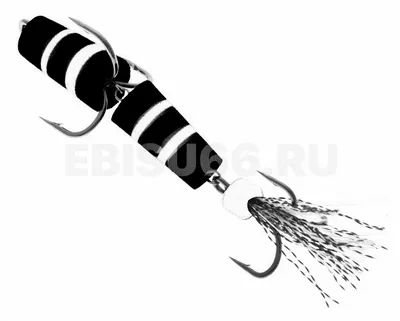 Приманка XXL Fish Мандула Флажок №1Д - Черно-Белая - Интернет-магазин  товаров для рыбалки Эбису