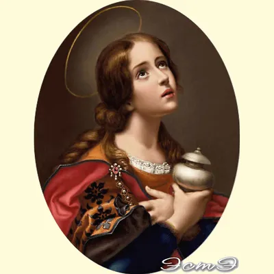 Икона \"Святая мироносица Мария Магдалина\" из янтаря 40x60 купить в  интернет-магазине EXKLUSI