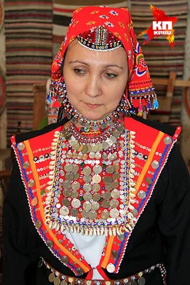 Марийский национальный женский костюм