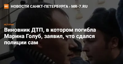 Алексей Русаков не признает вину в ДТП, в котором погибла актриса Марина  Голуб - ТАСС